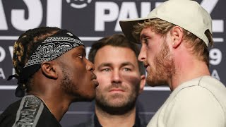 KSI VS LOGAN PAUL 2  LIVE PRESS CONFERENCE 👊 [upl. by Speroni]