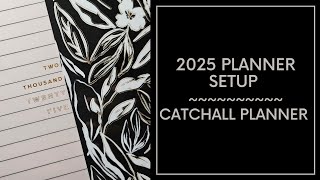 2025 Planner Setup  Simplicity  Catchall Planner [upl. by Rojas196]