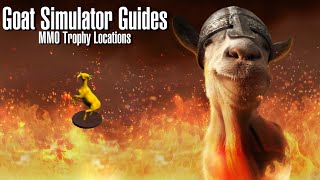 Goat MMO Simulator  All 20 Golden Goat Trophies Locations [upl. by Mullac]