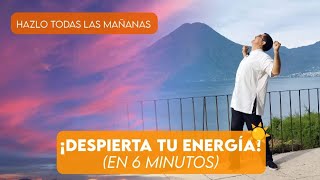 Como empezar las mañanas con la MEJOR ENERGIA  en 6 MINUTOS [upl. by Yemarej792]