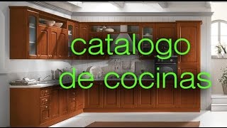 catalogo de muebles de cocina  kitchen design [upl. by Oyek]