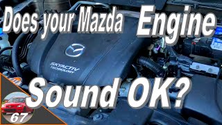 Mazda Skyactiv Engine sounds Explained 2013  2022 [upl. by Ala]