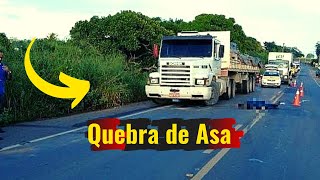 FLAGRANTES quebra de asa Perigo na Rodovia  Caminhões ao Extremo [upl. by Killy714]