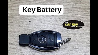 Key Battery Mercedes A Class HOW TO change [upl. by Ominoreg104]