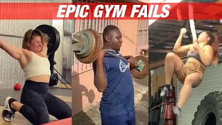 CROSSFIT amp WORKOUT FAILS COMPILATION  EPIC GYM FAILS [upl. by Lyontine295]