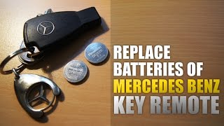 Mercedes Benz KeyRemote Battery Change W211 [upl. by Mcmillan]