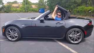 2016 Mazda MX5 Miata Convertible Top Operation [upl. by Leunamnauj]