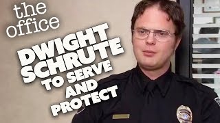 Dwight Schrute TO SERVE AND PROTECT  The Office US  Comedy Bites [upl. by Birdie]