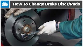 How to Change your Brake Discs and Brake Pads [upl. by Eelirem862]