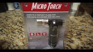 Harbor Freight Micro Torch Review [upl. by Inol]