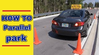 HOW TO PARALLEL PARKPASS DRIVING TESTAUTO TIPS [upl. by Ahsad]