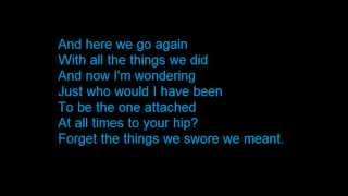 here we go again video lyrics [upl. by Purse]