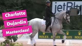 Charlotte Dujardin How to train Piaffe and Passage in Dressage [upl. by Yllet522]