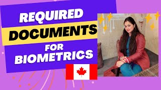 Required Documents for Biometrics  MY BIOMETRIC EXPERIENCE  Biometric For Canada Visa  CANADA VFS [upl. by Arlana]