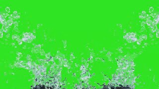 REALISTIC TOP 9 Water Splash Green Screen  Sound Effect Included  By Green Pedia [upl. by Essenaj189]