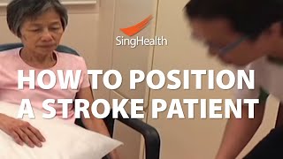 How To Position A Stroke Patient [upl. by Nalaf]