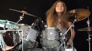 Here I Go Again Whitesnake drum cover by Sina [upl. by Lleinnad]