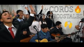 COROS PENTECOSTALES 🔥🙌🏻🎶  MEDIA VIGILIA VILLA BELÉN [upl. by Abba394]