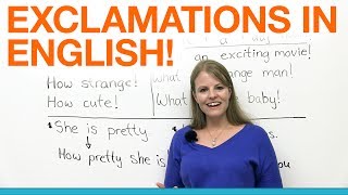 Exclamations in English [upl. by Petta]