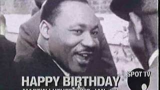 Martin Luther King Birthday Happy Birthday to Ya [upl. by Htial126]