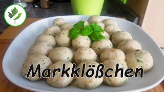 Frische Markklößchen selber machen Rezept [upl. by Tidwell]