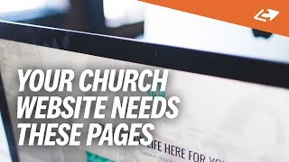 5 Important Pages Every Church Website NEEDS Beyond The Homepage [upl. by Swithin]