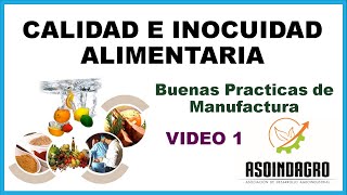 CALIDAD E INOCUIDAD ALIMENTARIA BPM VIDEO 13 [upl. by Nilesoy]