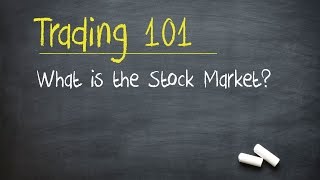 Trading 101 What is the Stock Market [upl. by Andee]