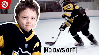 8YearOld Hockey Prodigy  Roman Marcotte Highlights [upl. by Gnoc]