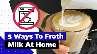 How To Froth Milk At Home Best Milk Frothers Review [upl. by Lundeen]