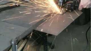 Straight Cutting Metal With Abrasive Discs [upl. by Ancalin]