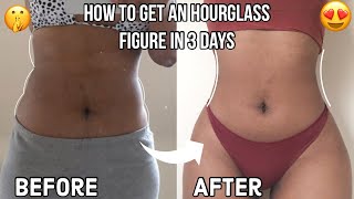 HOW TO GET A SLIMMER WAIST IN 3 DAYS [upl. by Ecirahs]