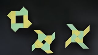 Origami Transforming Ninja Star  Instructions in English BR [upl. by Eniamahs]