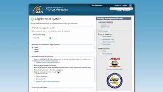 DMV Online Appointment [upl. by Nalor]