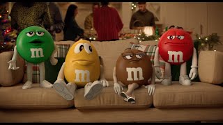 MampMs Commercial 2022 Christmas Party Snowman Ad Review [upl. by Niletak]