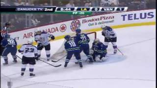 Vancouver Canucks vs Los Angeles Kings 112609 [upl. by Werd]