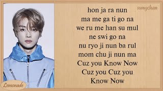 NCT U  Know Now Easy Lyrics [upl. by Analram168]