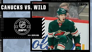 Vancouver Canucks at Minnesota Wild  Full Game Highlights [upl. by Ellora62]