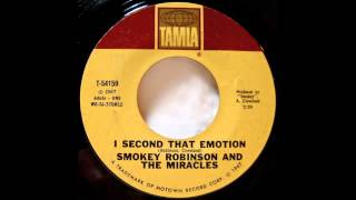 Smokey Robinson I Second That Emotion [upl. by Coheman]