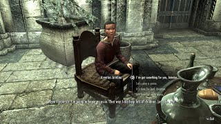 Skyrim Adopting Aventus Aretino [upl. by Nylirehc258]