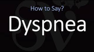 How to Pronounce Dyspnea CORRECTLY Meaning amp Pronunciation [upl. by Ennaeerb]