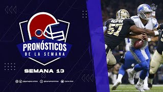 Pronósticos Semana 13 NFL 2023 [upl. by Yemane]