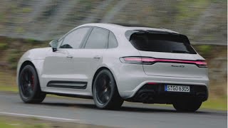 New 2022 Porsche Macan GTS in Crayon Grey  V6 Sound Dynamic Driving Interior and Exterior [upl. by Blood]