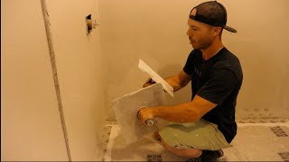 WATERPROOFING SHOWER WALLS  HYDRO BAN CEMENTITIOUS WATERPROOFING MEMBRANE [upl. by Rebmyk]