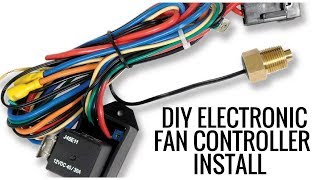 How to Install an Electronic Fan Controller [upl. by Gladdie922]