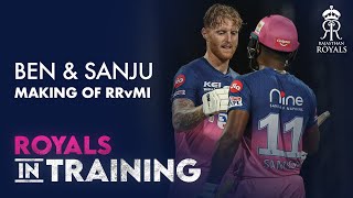 Ben Stokes amp Sanju Samson  The Making of RR vs MI [upl. by Jerald74]