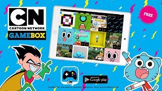 New CN GameBox App  Cartoon Network [upl. by Crawley]