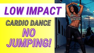 LOW IMPACT Cardio Dance Workout with 🚫 NO JUMPING [upl. by Havener711]