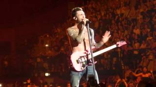 Adam Levine Maroon 5 Sugar Live Milano 2016 [upl. by Kaufmann]