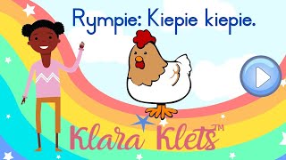 Kiepie Kiepie Tradisionele rympies in Afrikaans Kom ons leer rympies [upl. by Ravaj]